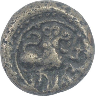 Copper Base Alloy Coin of Vishnukundin Dynasty.