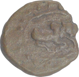 Lead Coin of Aurangabad Region of Post Rashatrakuta.