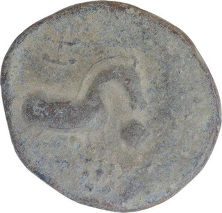 Lead Coin of Hiranyakas of Karnataka.