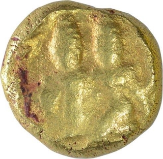 Gold Varaha Coin of Sadashivaraya of Tuluva Dynasty of Vijayanagar Empire.