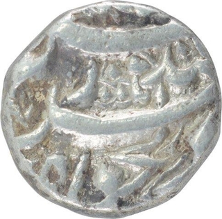 Silver One Rupee Coin of Jahangir of Qandahar Mint.