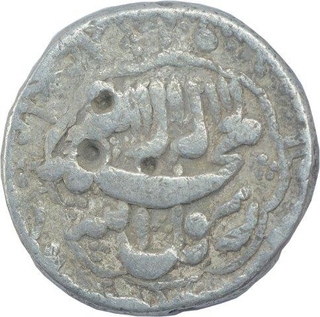 Silver One Rupee Coin of Shah Jahan of Ahmadabad Mint. 