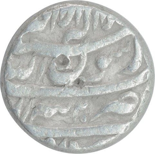 Silver One Rupee Coin of Shah Jahan of Tatta Mint. 