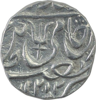 Silver Rupee Coin of Srinagar Mint of Maratha Confederacy.