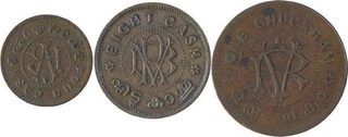 Copper Coins of Travancore.