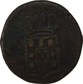 Copper Tanga Coin of Miguel of  Goa of Indo Portuguese.