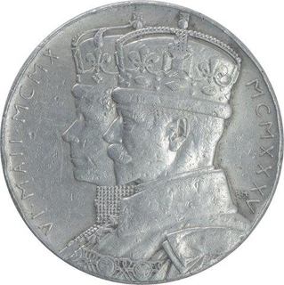 Silver Jubilee Medal of King George V of United Kingdom.