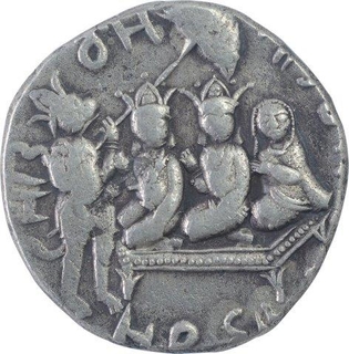 Silver Ramtanka Token of Ramdarbar.