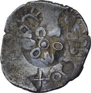 Very Rare Punch Marked Silver Twenty Five Mashaka Coin of Maghada Janapada.