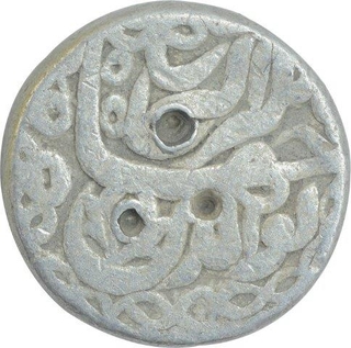 Silver One Rupee Coin of Jahangir of Akbarnagar Mint of Khurdad Month.