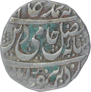 Silver One Rupee of Asafabad Mint of Awadh State. 