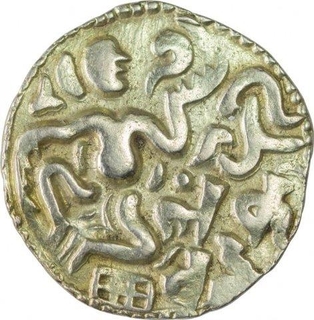 Base Gold Kahavanu Coin of Raja Raja Chola I of Chola Empire of Srilanka.