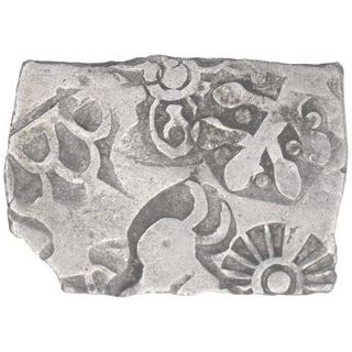 Punch Marked Silver Karshapana Coin of Maghada Janapada.