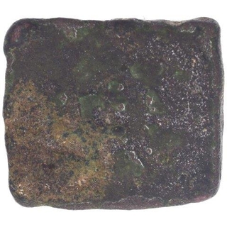 Copper Coin of Satavahana Dynasty of Saurashtra of Gujarat.