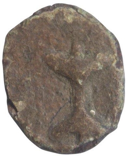 Lead Coin of Nahapana of Western Kshatrapas.