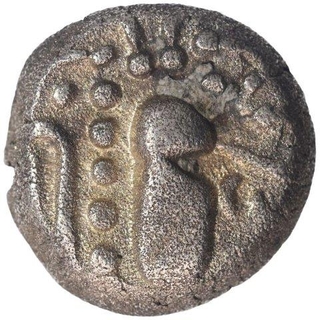 Billon Dramma Coin of Shilaharas of Konkan.