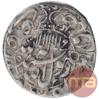 Silver One Rupee Coin of Shah Jahan of Akbarabad Mint. 