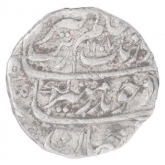 Silver One Rupee Coin of Aurangzeb of Ajmer Dar ul Khair Mint.