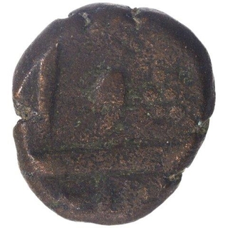 Copper Half Paisa Coin of Muhammad Ali of Arkat Mint of Arcot.