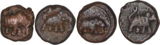 Copper Kasu Coins of Wadiyars of Myosre.