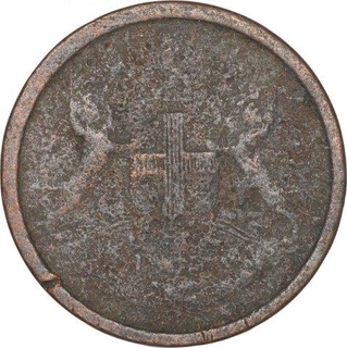 Copper Pie Coin of Bombay Presidency.  