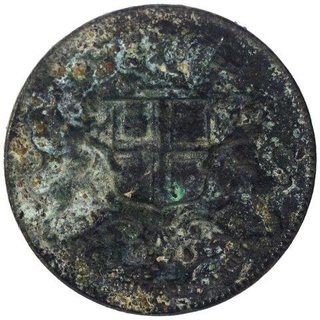 Copper Pie Coin of Madras Presidency.