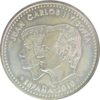 Silver Twelve Euro of Spain.