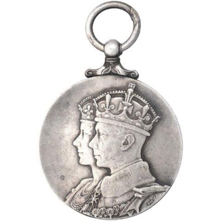 Silver Coronation Medal of King George VI of 1937.