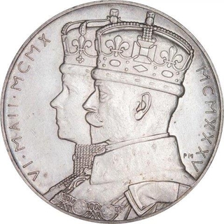 Silver Jubilee Medal of King George V of United Kingdom.