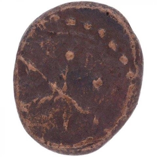 Copper One Kasu Coin of Madurai Nayakas.