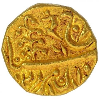 Gold Mohur Coin of Umaid Singh of Jodhpur State.