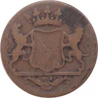 Copper Cash Coin of Dutch.