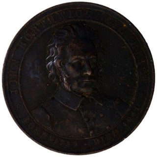 Medallion of John Borthwick Gilchrist of British India.