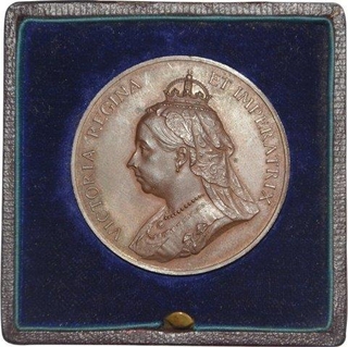 Medallion of Diamond Jubilee Commemorate of Queen Victoria of United Kingdom.