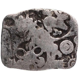 Punch Marked Silver Karshapana Coin of Magadha Janapada.