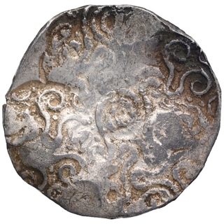 Punchmarked Silver Vimshatika Coin of Panchala Janapada.