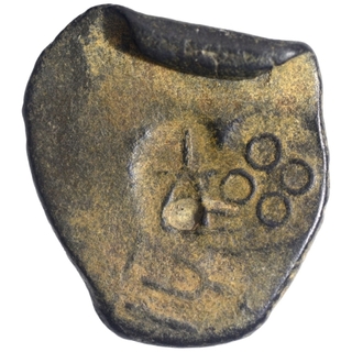 Bell Metal Kamshika Coin of City State of Kurapurika.