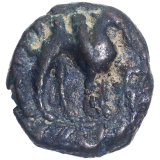 Billon Di Chalkon Coin of  Vima Takto of Kushan Dynasty.