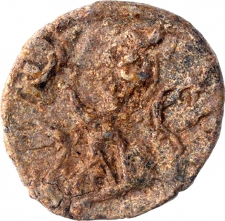 Lead Coin of Virabodhidatta of Bodhi Dynasty.