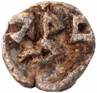 Lead Coin of Candrabodhi of Bodhi Dynasty.