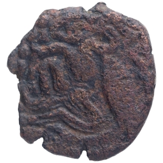 Copper Coin of Maravarman Vira Pandya of Pandyas.