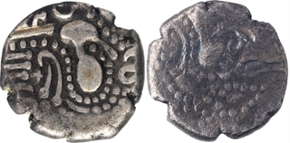 Silver Dramma Coins of Chaulukyas of Gujarat.