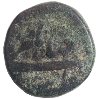 Copper Dam Coin of Jahangir of Agra Mint.