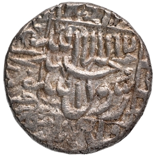 Silver One Rupee Coin of Shahjahan of Surat Mint.