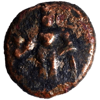 Copper Kasu Coin of Thanjavur Nayakas.