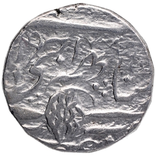 Silver One Rupee Coin of Pertab Singh of Srinagar Mint of Kashmir State.