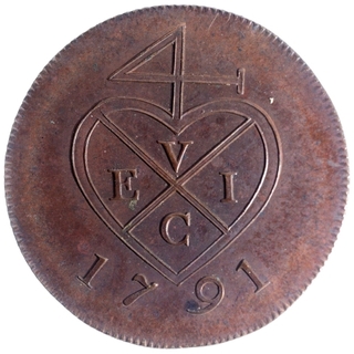 Copper Pice Coin of Bombay Presidency.