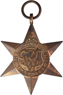 Bronze Star Medal of World War II of 1939 to 1945.