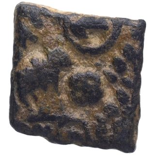 Copper Coin of Damabhadra of Bhadra and  Mitra Dynasty.