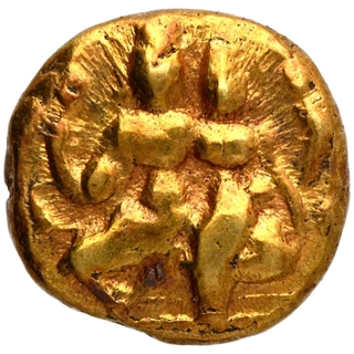 Gold Varaha Coin of Sadasivaraya of Tuluva Dynasty of Vijayanagara Empire.